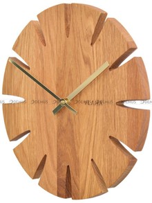 Zegar ścienny Vlaha VCT1013 - Z litego drewna dębowego