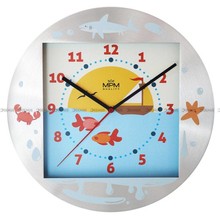 Zegar ścienny dla dzieci MPM Explore - E - E01.4354.71.E - 30 cm