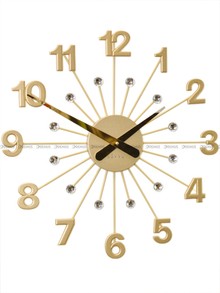 Zegar ścienny z kryształkami LAVVU LCT5012 - 49 cm
