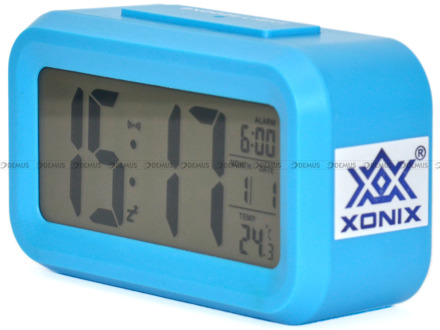 Budzik cyfrowy z termometrem Xonix GHY-510-Blue
