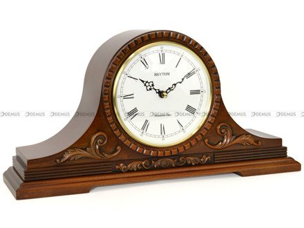 Zegar kominkowy Rhythm CRH111FR06 czapka Napoleona - 43x22 cm