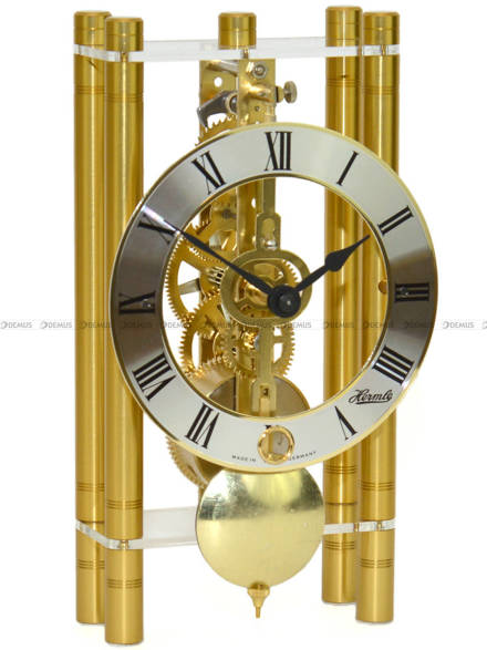Zegar kominkowy mechaniczny Hermle 23020-500721 - 11x20 cm