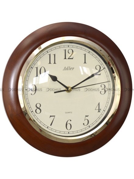 Zegar ścienny Adler 21036-W - 29 cm