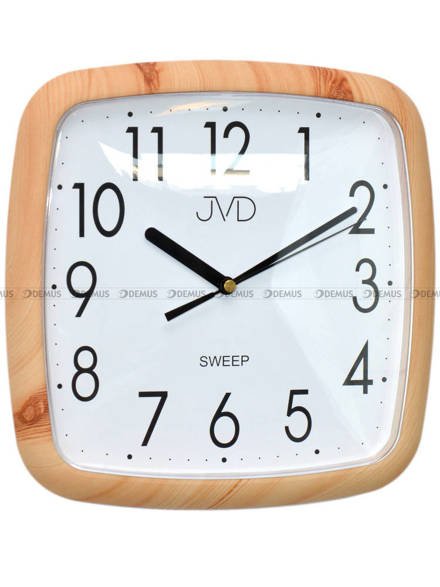Zegar ścienny JVD H615.3 z tworzywa kwadratowy