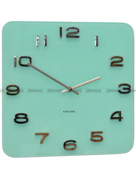 Zegar ścienny Karlsson Vintage Pastel Green KA5488PG