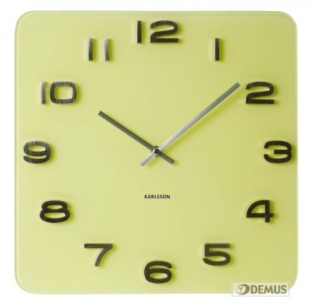 Zegar ścienny Karlsson Vintage Yellow KA5488YE
