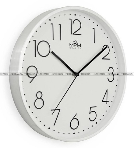Zegar ścienny MPM Metallic Elegance E04.4154.00 - 30 cm