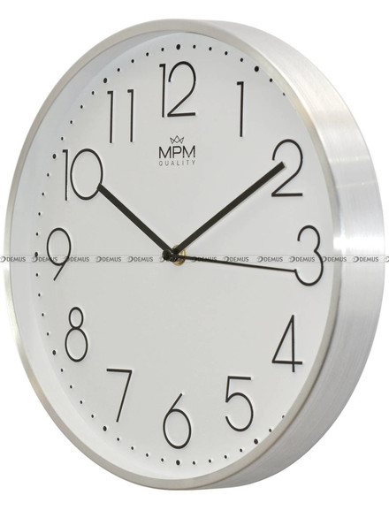 Zegar ścienny MPM Metallic Elegance E04.4154.00 - 30 cm