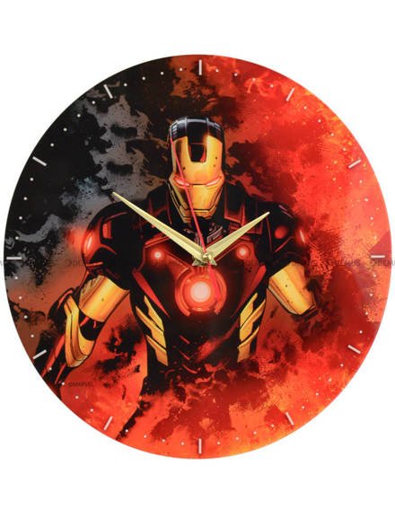 Zegar ścienny Marvel Iron Man MWCIMAN022 - 29 cm