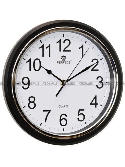 Zegar ścienny Perfect FX-5842HK Czarny - 28 cm
