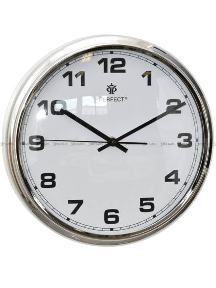 Zegar ścienny Perfect FX-631AK Srebrny - 30 cm