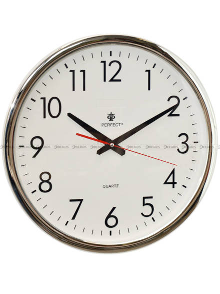 Zegar ścienny Perfect FX-823AK-Chrom - 40 cm
