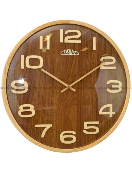 Zegar ścienny Prim Timber Veneer E07P.4153.50 - 50 cm