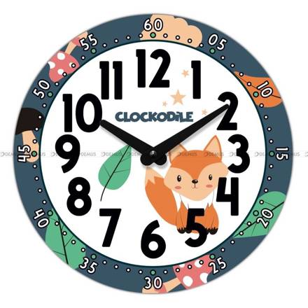 Zegar ścienny dla dzieci Clockodile CCT0031 - 25 cm