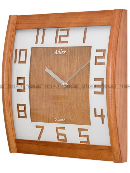 Zegar ścienny drewniany Adler 21157-Oak
