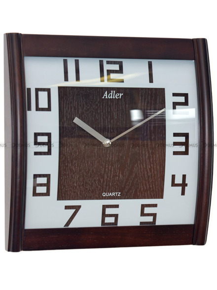 Zegar ścienny drewniany Adler 21157-W2