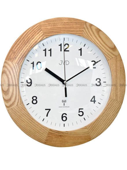 Zegar ścienny drewniany RH2226.78 sterowany sygnałem DCF