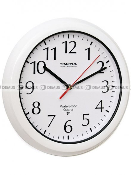 Zegar ścienny łazienkowy Timepol WL665-PL-B