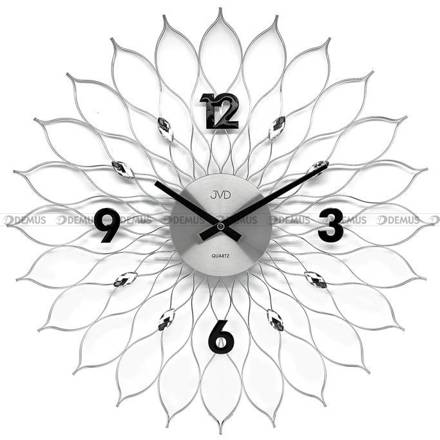Zegar ścienny z kryształkami JVD HT115.1 - 49 cm