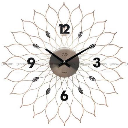 Zegar ścienny z kryształkami JVD HT115.2 - 49 cm