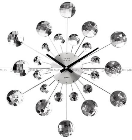 Zegar ścienny z kryształkami JVD HT464.2 - 49 cm
