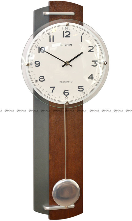 Zegar wiszący kwarcowy Rhythm CMJ592NR06 - 23x59 cm