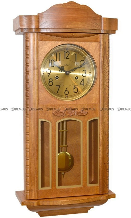 Zegar wiszący mechaniczny Adler 11002-OAK2 - 35x77 cm