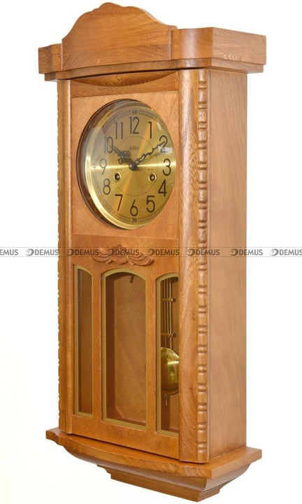 Zegar wiszący mechaniczny Adler 11002-OAK2 - 35x77 cm