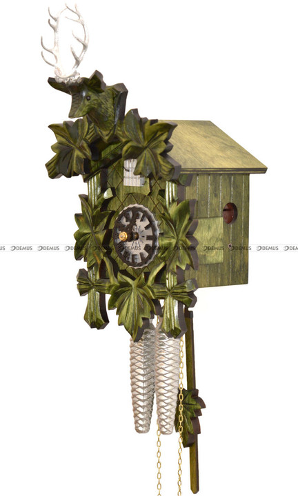 Zegar wiszący z kukułką Engstler 522-5-Green - 17x47 cm