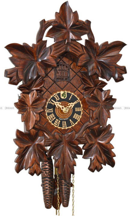 Zegar wiszący z kukułką Hönes K122/3 - 1-dobowy - 22x36 cm