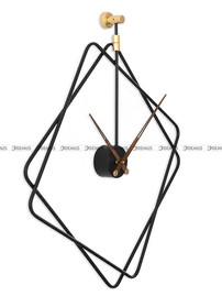 Duży Metalowy Zegar ścienny MPM Frames E04.4478.90 - 60x69 cm