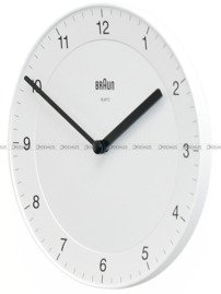 Mały zegar ścienny Braun BC06W - 20x4 cm