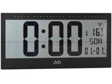 Zegar cyfrowy sterowany radiowo JVD RB9380.1 - 38x19 cm