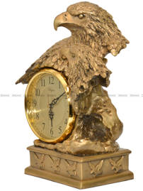 Zegar kominkowy figurka Orły - Hagen TK5611 - 26x35 cm
