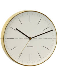 Zegar ścienny Karlsson Minimal KA5695WH - 27 cm