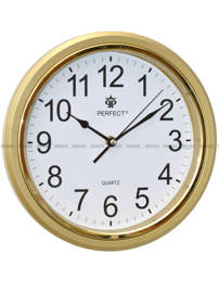 Zegar ścienny Perfect FX-5842CK Złoty - 28 cm