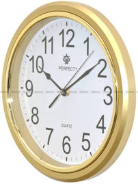 Zegar ścienny Perfect FX-5842CK Złoty - 28 cm