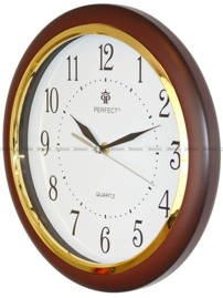 Zegar ścienny Perfect JQ17-Dark-Brown - 32 cm