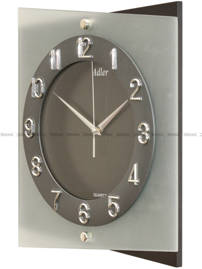 Zegar ścienny szklany Adler 21115-ANTR
