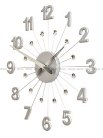 Zegar ścienny z kryształkami LAVVU LCT5010 - 49 cm
