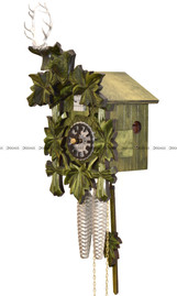 Zegar wiszący z kukułką Engstler 522-5-Green - 17x47 cm